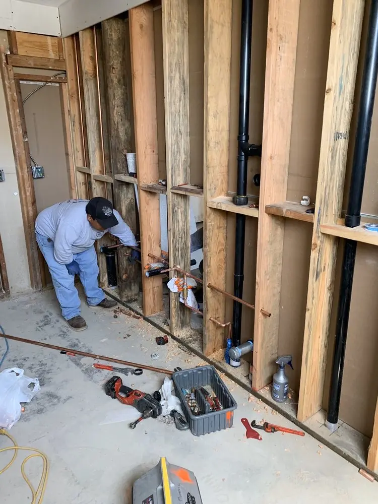 Commercial rough-in plumbing for Commercial Plumbing in Fort Myer
